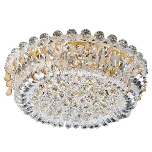 Люстра стельова Brille кришталева LED E14 40W NW Glass (BCL-604C/6)