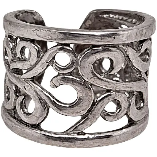 Серебряная серьга-кафф на хеликс. 9132308Р - фото 1