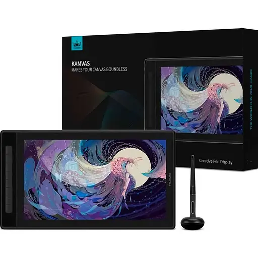 Графічний монітор Huion Kamvas Pro 16 2.5K Black (GT1602) [103178] - фото 2
