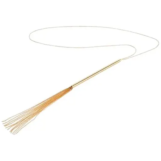 Цепочка-плеть на шею Bijoux Indiscrets Magnifique Necklace Whip украшение для тела Gold