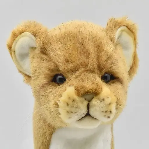 М'яка іграшка-чохол Hansa Hansa Левеня 23 см (8176) - фото 5