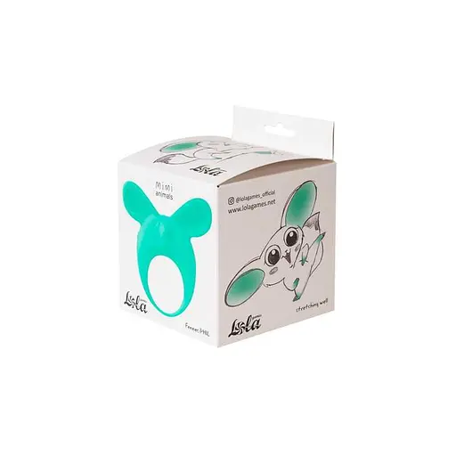 Виброкольцо Lola Games MiMi Animals Fennec Phil 7.9 см (зеленый) - фото 3