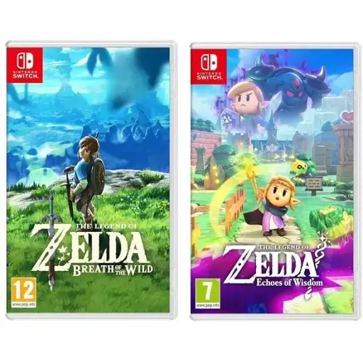 Гра The Legend of Zelda Breath of the Wild + The Legend of Zelda Echoes of Wisdom Double Pack