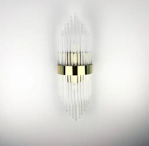 Изящная модель настенного светильника Line F WJ 881/2 S AB - фото 3