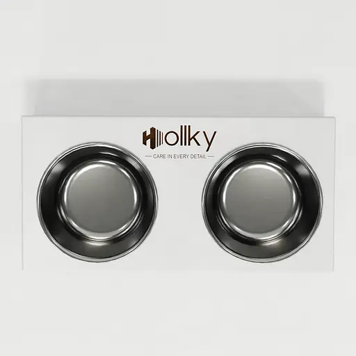 Hollky Base S — миски на підставці для маленьких собак та котів (2 × 0,45 л) - фото 4