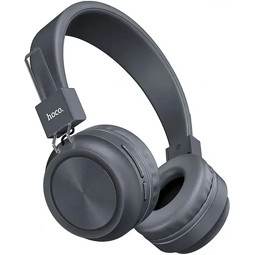 Наушники Bluetooth Hoco W25 беспроводные накладные серые