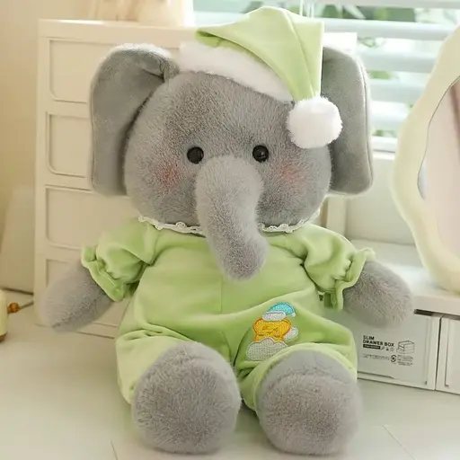 М’яка плюшева іграшка, M18544, 35 см, в піжамці (В асортименті)