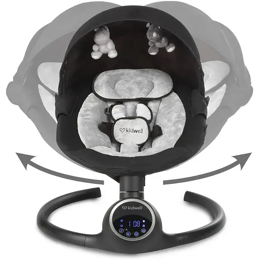 Заколисуючий центр Kidwell Reve Black/Silver - фото 2