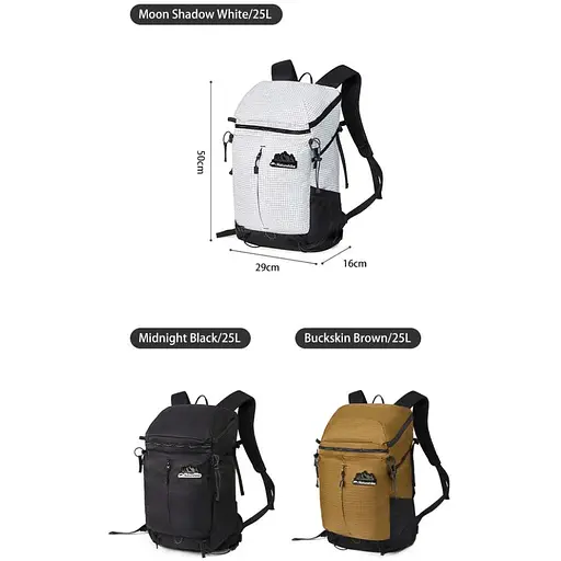 Рюкзак туристический Naturehike Helium CNK2300BB017 25 л коричневый - фото 2