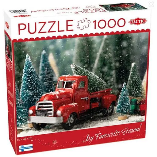 Пазл Tactic Миниатюрная Рождественская елка, 1000 эл. (59609)