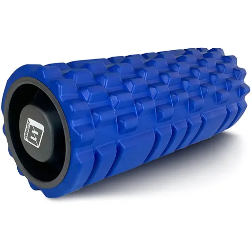 Масажний ролик EasyFit Grid Roller 33 см v.1.1 Синій (EF-2020a-BL) - фото 1