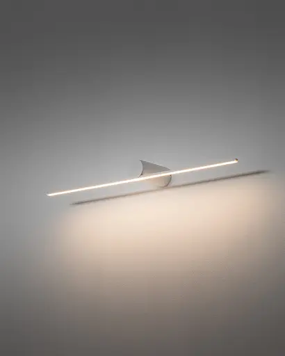 Подсветка для зеркал,для картин, бра, настенный светильник Nowodvorski 11587 Spin S LED 1x10W 3000K 400Lm IP20 белый - фото 2