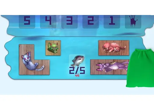 Настільна гра Geekach Games Острів котів: Кошенята і звірята (The Isle of Cats: Kittens + Beasts) (укр.) (GKCH045OKK) - фото 6