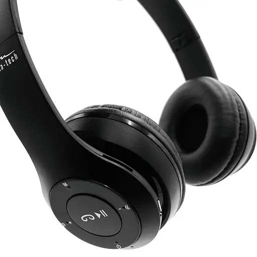 Гарнитура Media-Tech EPSILION BT MT3591 FM/MP3, Bluetooth+3,5мм, Black - фото 11