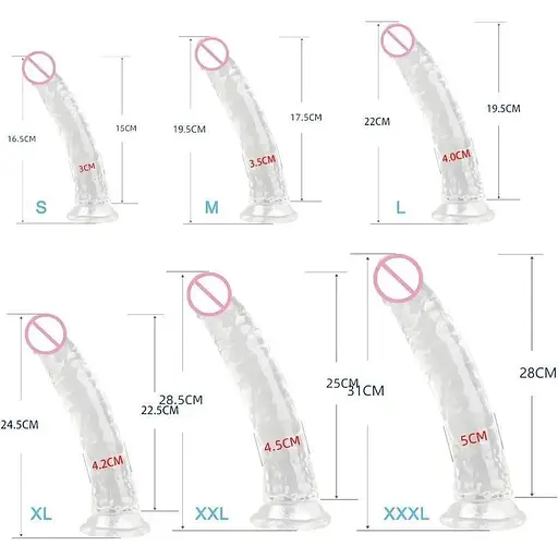 Силіконовий фалоімітатор на присосці М - фото 3