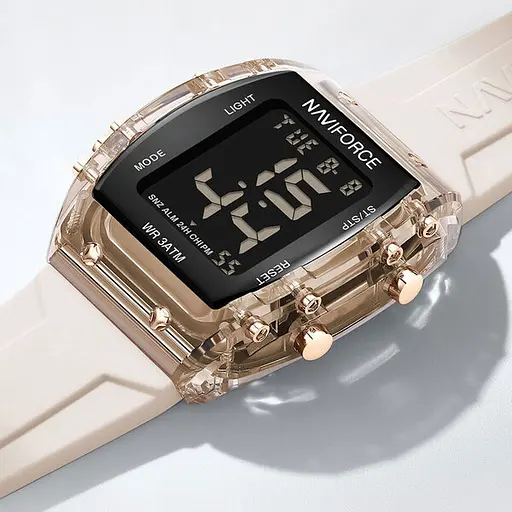 Наручний годинник жіночий Naviforce Lady Sport Золотий (3110) - фото 7