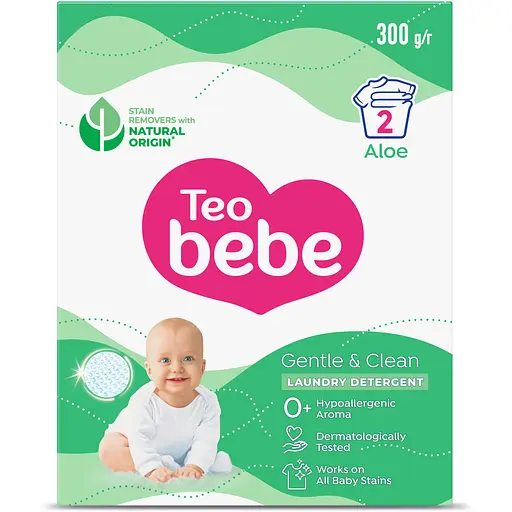 Стиральный порошок Teo Bebe Gentle & Clean Aloe 300 г