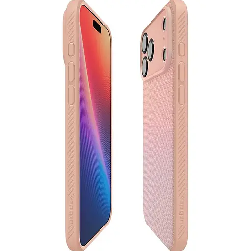 Чохол Spigen Liquid Air Case для Apple iPhone 17 Pro Max Rose Titanium ACS10269 (149384) - фото 3