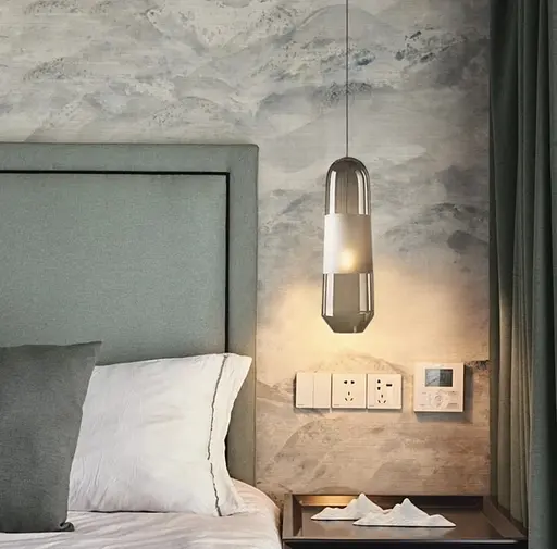 Подвес с уникальным плафоном Line.F AA 381/130 GR - фото 3