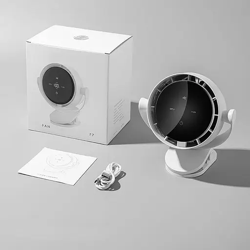 Портативный вентилятор Epik F7 White [137268] - фото 3