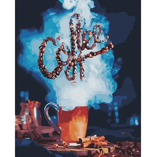 Раскраска по номерам ArtStory Аромат кофе (40х50) (AS0913) - фото 1