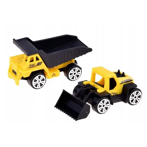 Ігровий набір Трейлер P905-A будтехніка 35 см. - фото 5