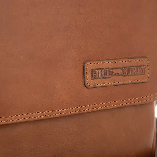 Чоловіча шкіряна сумка месенджер Hill Burry 26х23х7 см sum0022258 - фото 5