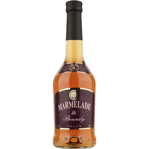 Напиток алкогольный MARMELADE Brandy пять звезд 40% 0.5 л