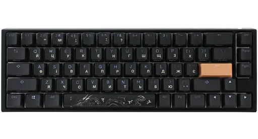 Клавіатура Ducky One 3 SF Cherry MX Red UA RGB Black (DKON2167ST-RUAPXCLAWSC1) - фото 2