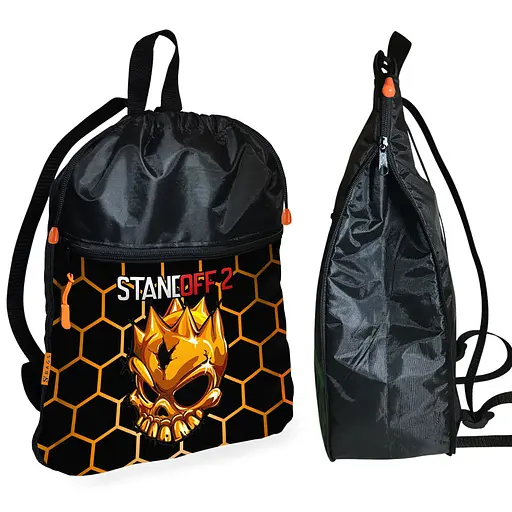 Школьный рюкзак детский Standoff 2 + Сумка для обуви спортивной формы рюкзак-мешок для мальчика (01846) - фото 2
