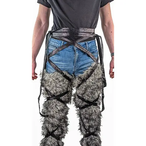 Накладки меховые на ноги - фото 4