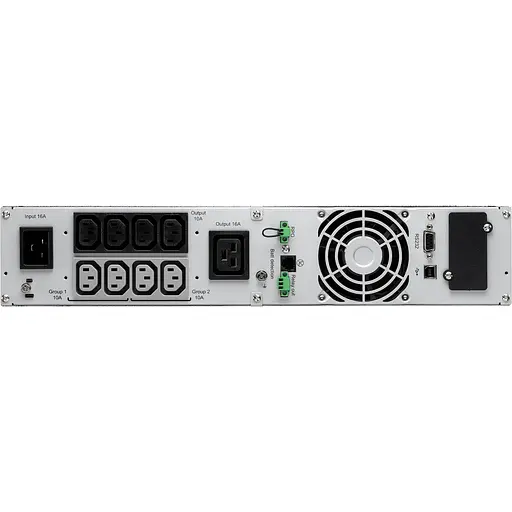 Джерело безперебійного живлення Eaton 9SX, 3000VA/2700W, RM 2U, LCD, USB, RS232, 8xC13, 1xC19 - фото 5