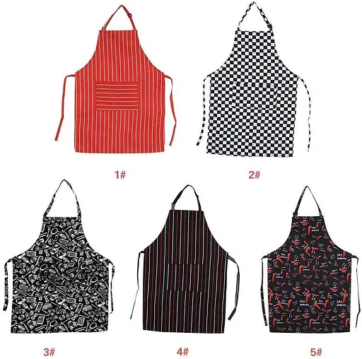 Фартух тканинний з кишенею 65 x 72 см в асортименті R89155 - фото 5