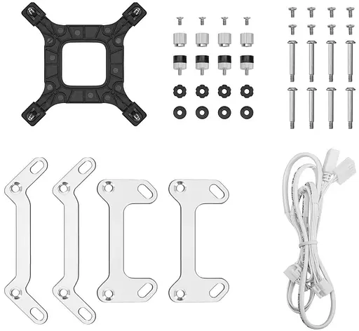 СВО Deepcool LD240 White (R-LD240-WHDMMN-G-1) - фото 5