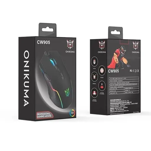 Компьютерная мышь Onikuma CW905 (Wireless) Черный - фото 2