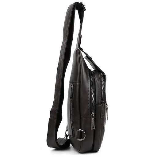 Кожаный мужской рюкзак TARWA 17х7х33,5 см sum0026638 - фото 3