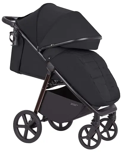 Прогулянкова коляска-книжка Carrello Bravo CRL-5515 Jet Black - фото 4
