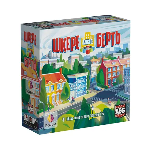 Город кувырком - Настольная игра (R023UA)