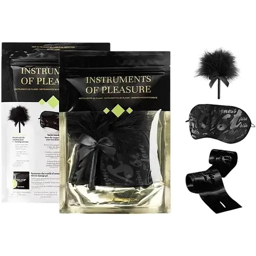 Набір Bijoux Indiscrets Instruments of Pleasure Green 5 шт. чорний