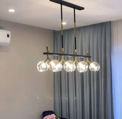 Видовжений дизайнерський світильник в стилі Лофт | Арт. ZL 1557/6 | Line F - фото 2