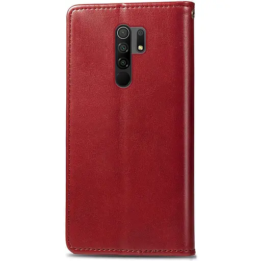 Кожаный чехол-книга GETMAN Gallant (U) для Xiaomi Redmi Note 8Pro Красный - фото 4