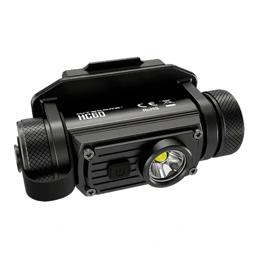 Налобный тактический фонарь Nitecore HC60M 1000лм для крепления на шлем