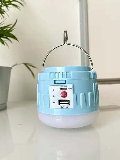 Ліхтар (лампа) для кемпінгу світлодіодна (сонячна батарея) ENERGY Saving Led - фото 3