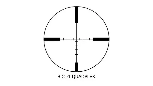 Приціл оптичний SIG Optics Whiskey 3 3-9x40 (25,4 мм) SFP, BDC-1 QUADPLEX - фото 2