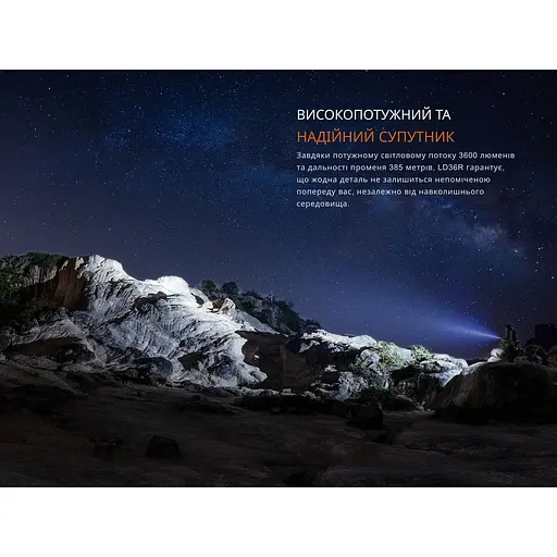 Фонарь ручной Fenix ​​LD36RB черный - фото 11