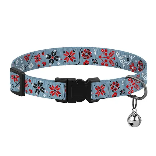 Нашийник для котів Барксі Urban патріотичний Калина   - фото 2