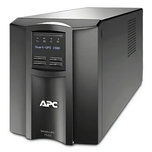 Джерело безперебійного живлення APC 1500 ВА / 1000 Вт / 17 А*ч (SMT 1500I) - фото 1