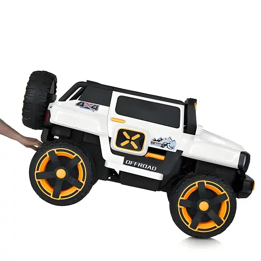 Електромобіль дитячий Bambi Джип M 5822EBLR-1 24V на 4 мотори з музикою та світлом - фото 7
