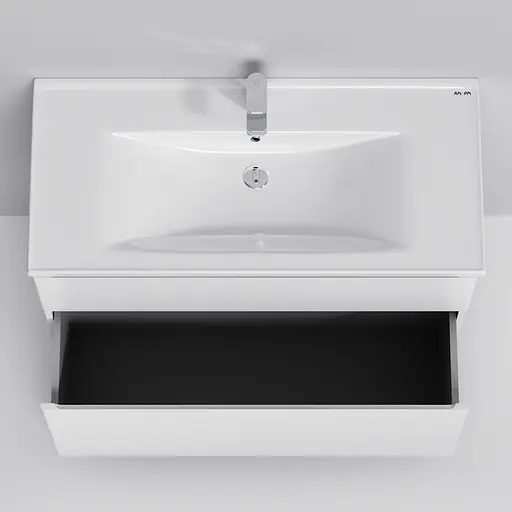 Тумба з умивальником AM.PM X-Joy підлогова 100 см 2 ящики білий M85-FSX1002-WC1002WG38 Білий - фото 6