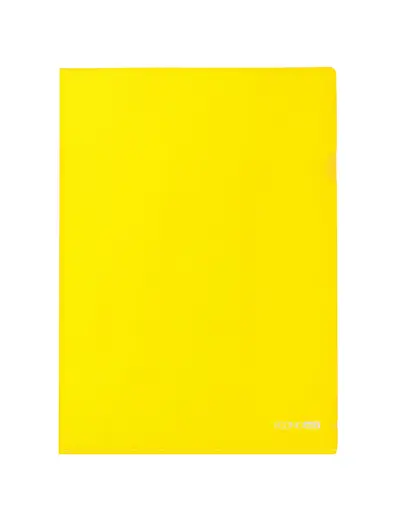 Папка-куточок А5 E31156 Economix, 180 мкм, фактура глянець (4044572311566) Жовтий - фото 1